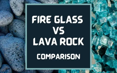 Fire Glass VS Lava Rock Comparison
