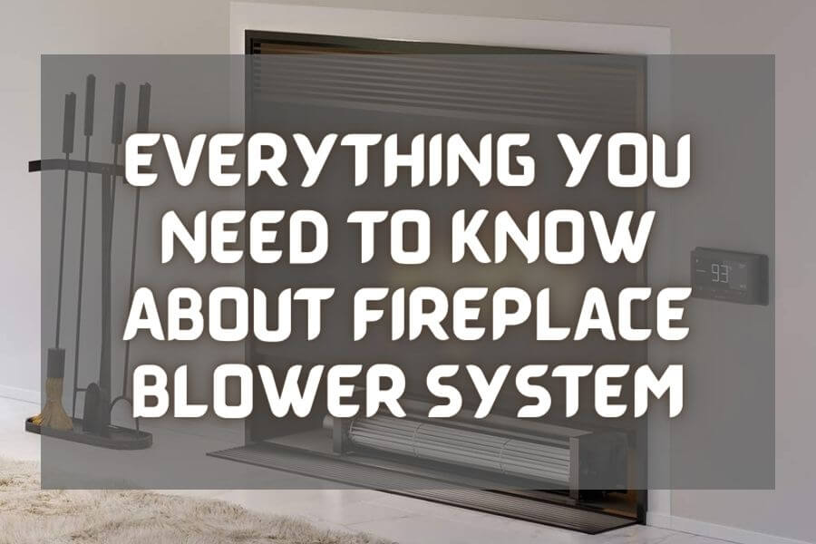fireplace blower system