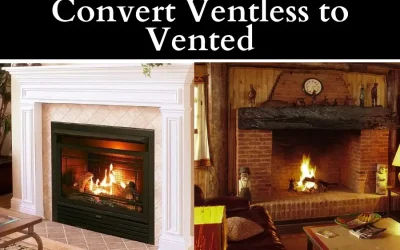 How to Convert a Ventless Fireplace to Vented [In 4 Steps]