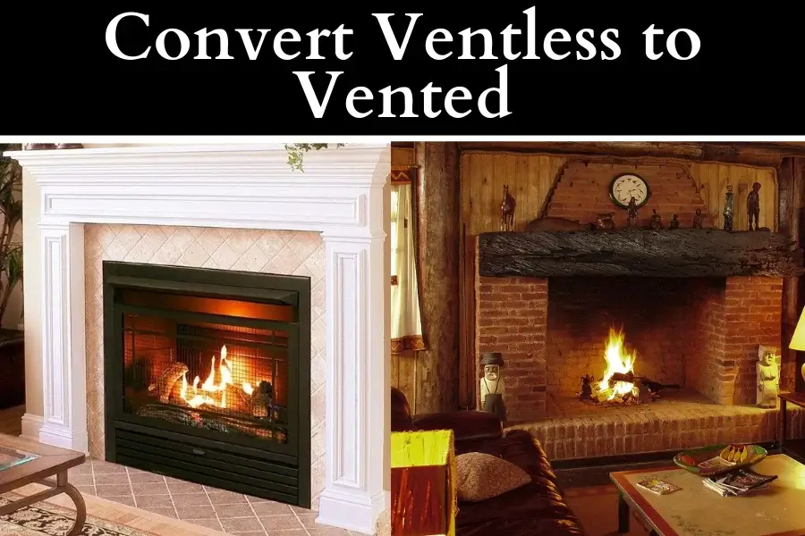 Convert a Vented to Ventless Fireplace Cover image