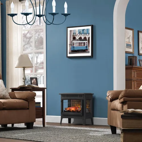 Duraflame most realistic freestanding electric fireplace stove heater
