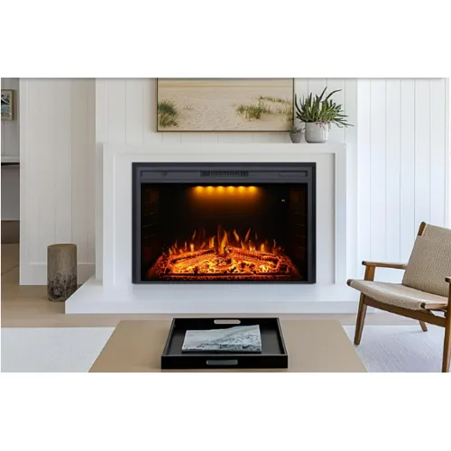 Valuxhome realistic flame effect electric fireplace