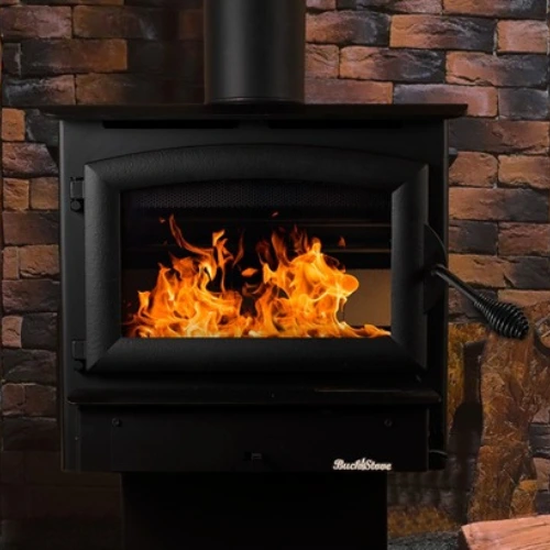 Buck stove model 21 EPA-certified small wood burning fireplace insert