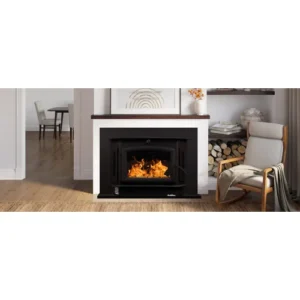 Buck stove model 91 fireplace insert with blower