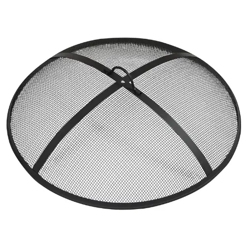 Sunnydaze Steel Mesh Fire Pit Screen 